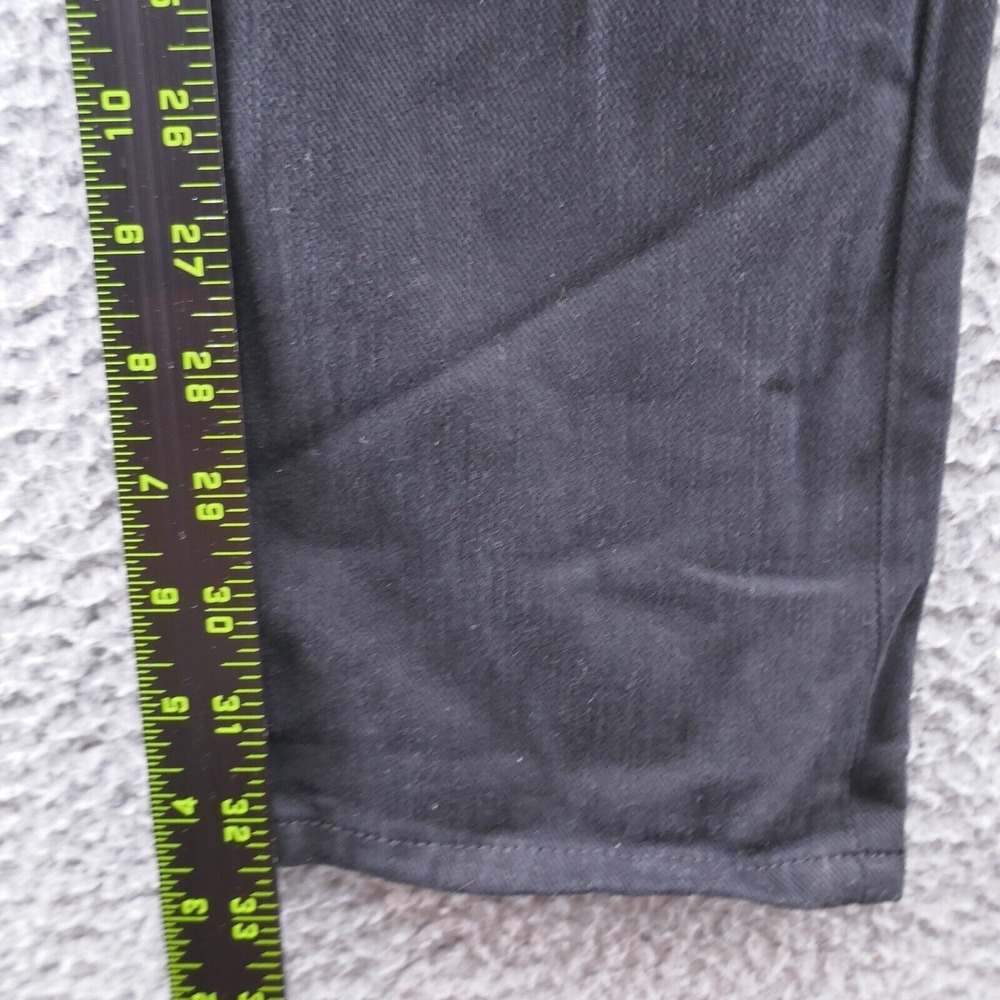 Gap‎ Girlfriend Jeans 28 Tall Black Womens Distressed Ripped Denim NEW - Picture 14 of 16